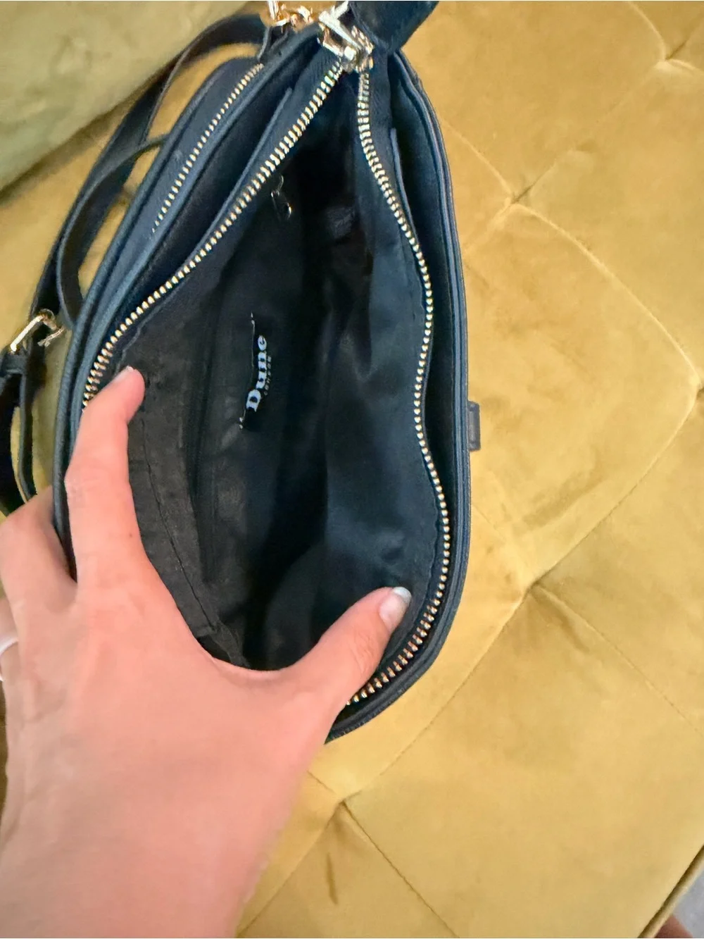 Dune London compact crossbody
